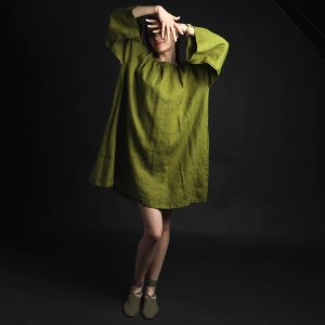 Ready Ship Size M Apple Green May Voluminous